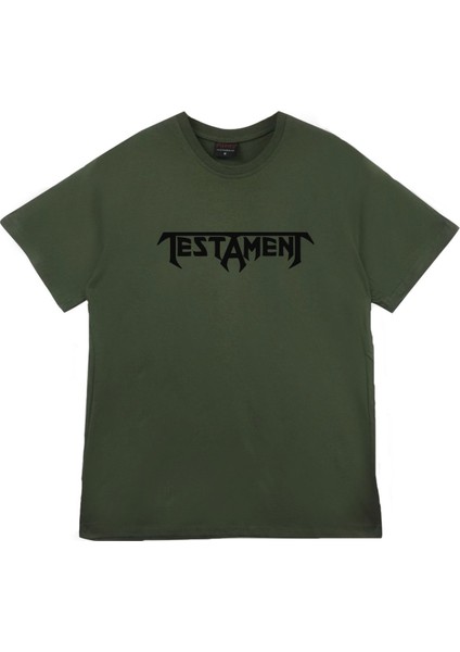 Testament Baskılı T-Shirt