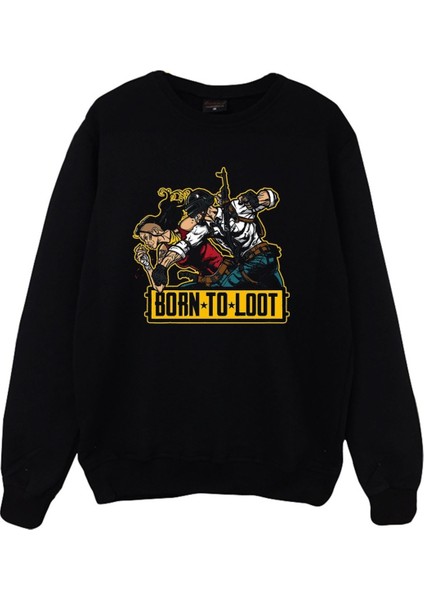 Pubg Baskılı Sweatshirt