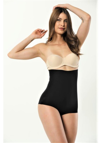Lazer Kesim Yüksek Bel Slip Külot Korse 2003