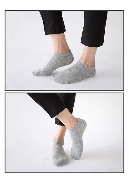 Src 6 Adet Ünisex Sneakers Kısa Spor Patik Çorap