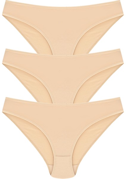 Pamuklu Bikini Model Külot 3'lü Paket