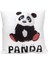 Setkanalı Masum Panda Tasarımlı Puf Yastık Seni Seviyorum Doğal Ahşap Kutulu Kupa Sevgiliye Set 2
