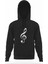 Sol Anahtarı Füme Antrasit Erkek Kapüşonlu Sweatshirt Uzun Kol 1