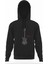 Notalar Gitar Music Müzik Füme Antrasit Erkek Kapüşonlu Sweatshirt Uzun Kol 1