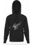Kel Kartal Kuşu Kanatları Parçacıklar Füme Antrasit Erkek Kapüşonlu Sweatshirt Uzun Kol 1