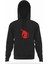 Earth Federation Logo Füme Antrasit Erkek Kapüşonlu Sweatshirt Uzun Kol 1