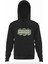 Beetlejuice Logo Füme Antrasit Erkek Kapüşonlu Sweatshirt Uzun Kol 1