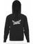 Black Sabbath Logo Füme Antrasit Erkek Kapüşonlu Sweatshirt Uzun Kol 1