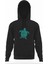Silhouette Save The Turtles Füme Antrasit Erkek Kapüşonlu Sweatshirt Uzun Kol 1