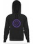 Twitch Logo Füme Antrasit Erkek Kapüşonlu Sweatshirt Uzun Kol 1