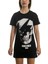 T-Shirt Kısa Elbise "parlayan Kurukafa" 2
