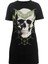 T-Shirt Kısa Elbise Green Magıc Skull 1