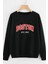 Mad Girls Siyah Sweatshirt MG777 1