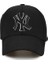 Ny New York Yankees Kontürlü Şapka Kep [siyah] 1