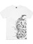 Büyük Ahtapot Beyaz Kısa Kollu Erkek T-Shirt 1