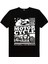 Özel Yapım Moto Siyah Kısa Kollu Erkek T-Shirt 1