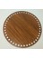 Angel Çanta Akssesuar Ahşap 25 cm Çapında Plaka 1