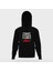 Lucifer Straight Outta Hell Siyah Erkek Kapüşonlu Sweatshirt Uzun Kol 1