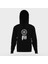 Silhouette Dreamcatcher Siyah Erkek Kapüşonlu Sweatshirt Uzun Kol 1
