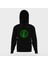 Arrow Logo Classic Siyah Erkek Kapüşonlu Sweatshirt Uzun Kol 1