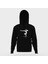 Silhouette Gymnastic Siyah Erkek Kapüşonlu Sweatshirt Uzun Kol 1