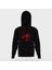 Thundercats Logo Siyah Erkek Kapüşonlu Sweatshirt Uzun Kol 1