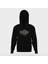 Dot Building Siyah Erkek Kapüşonlu Sweatshirt Uzun Kol 1