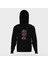 Charles Bukowski Shes Mad But She Siyah Erkek Kapüşonlu Sweatshirt Uzun Kol 1