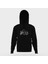 International Jazz Day Saksafon Siyah Erkek Kapüşonlu Sweatshirt Uzun Kol 1