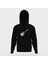 Bas Gitar Siyah ve Beyaz Elektro Gitar Siyah Erkek Kapüşonlu Sweatshirt Uzun Kol 1