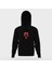Horde Logo Siyah Erkek Kapüşonlu Sweatshirt Uzun Kol 1