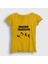 Kadın Sarı World Imagine Dragons T-Shirt 1