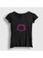 Kadın Siyah Glow Him T-Shirt 1