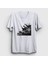 Unisex Beyaz Doom Him T-Shirt 1