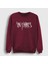 Unisex Bordo Logo V2 In Flames Sweatshirt 1
