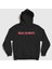 Unisex Siyah Logo Iron Maiden Kapüşonlu Sweatshirt 1