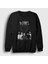 Unisex Siyah Band In Flames Sweatshirt 1