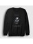 Unisex Siyah Metal Iron Maiden Sweatshirt 1