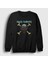 Unisex Siyah Skull Iron Maiden Sweatshirt 1