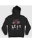 Unisex Siyah XXXX 5 Seconds Of Summer Kapüşonlu Sweatshirt 1