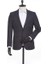 Kahverengi Ekose Desen Slim Fit Ceket 5