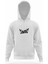 Black Sabbath Logo Beyaz Erkek Kapüşonlu Sweatshirt Uzun Kol 1