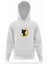 Silhouette Luna Beyaz Erkek Kapüşonlu Sweatshirt Uzun Kol 1
