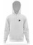 Aşk Eros Beyaz Erkek Kapüşonlu Sweatshirt Uzun Kol 1