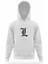 L Deadnote Beyaz Erkek Kapüşonlu Sweatshirt Uzun Kol 1