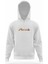 Metin2 Logo Beyaz Erkek Kapüşonlu Sweatshirt Uzun Kol 1