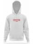 Stanger Things I Dump Your Ass Beyaz Erkek Kapüşonlu Sweatshirt Uzun Kol 1