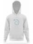 14 Mart Dünya Pi Günü Beyaz Erkek Kapüşonlu Sweatshirt Uzun Kol 1