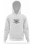 American Costum Vintage Beyaz Erkek Kapüşonlu Sweatshirt Uzun Kol 1