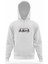 One Punch Man Beyaz Erkek Kapüşonlu Sweatshirt Uzun Kol 1